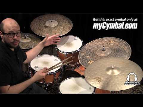 Meinl Byzance Vintage/Extra Dry Crash Cymbal Set - Played by Gabriel Harris (B20VC/B20EDTC-1060413F)