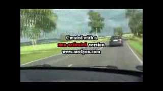 Ashanti und Vatter im Ford Focus RS1, auf der Hausstrecke...