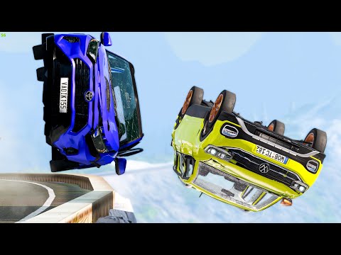 Street Racing Car Crashes #57 - BeamNG Drive Crashes