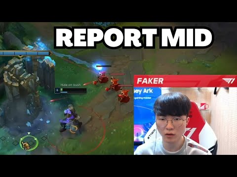 OMG FAKER MISSED 1 CS!!! - What A NOOB MID