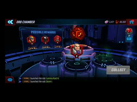 opening Cloak red star orbs - MARVEL strike force - MSF