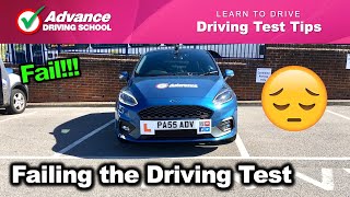 What to do if you Fail The Driving Test