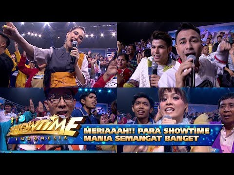 MERIAAAHH! Showtime Mania Semangat Menyanyikan Theme Song I'ts Show Time - It's Show Time Eps 1