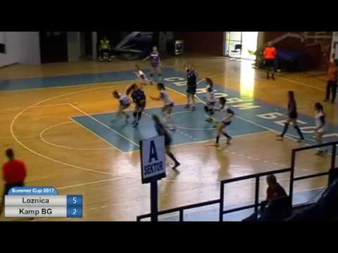 NBSC 2017: Girls 2001. 3rd PLACE GAME: ORK Loznica - Kamp Beograda 17:14