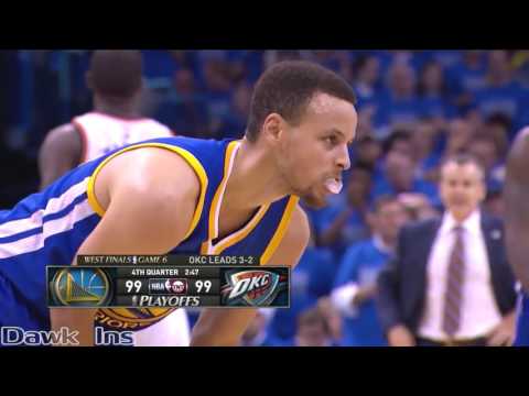 Stephen Curry Full Highlights 2016 WCF Game 6 at Thunder   31 Pts, 10 Rebs, 9 Ast, CLUTCH!