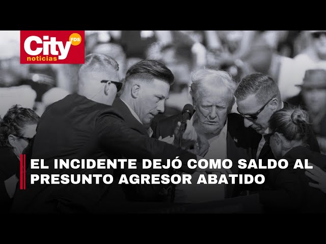 Conozca el video del momento exacto en que Donald Trump resultó herido en un evento
