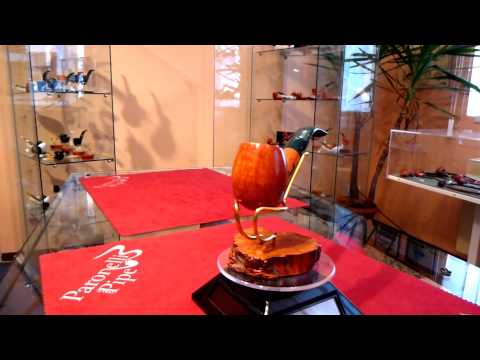 Pipa in radica bent fatta a mano - www.paronellipipe.it