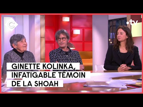 Marion Ruggieri, Ginette Kolinka, Richard Kolinka et Stéphane Freiss - C à Vous - 23/01/2023