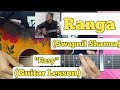 Ranga - Swapnil Sharma | Guitar Lesson | Easy Chords | (Capo 8)