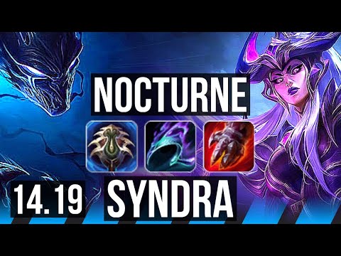 NOCTURNE vs SYNDRA (MID) | 9/4/13 | EUW Master | 14.19
