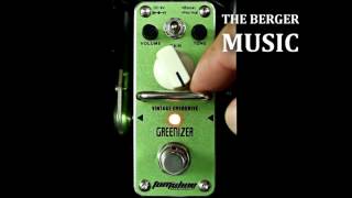 Video thumbnail for Pedal TOMSLINE GREENIZER Vintage Overdrive demo by Berger