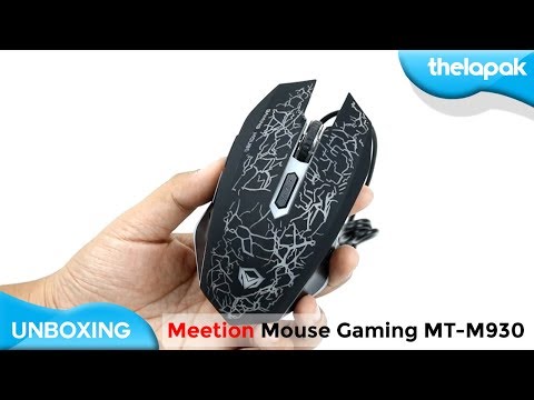 Meetion m930 usb wired backlit gaming mouse