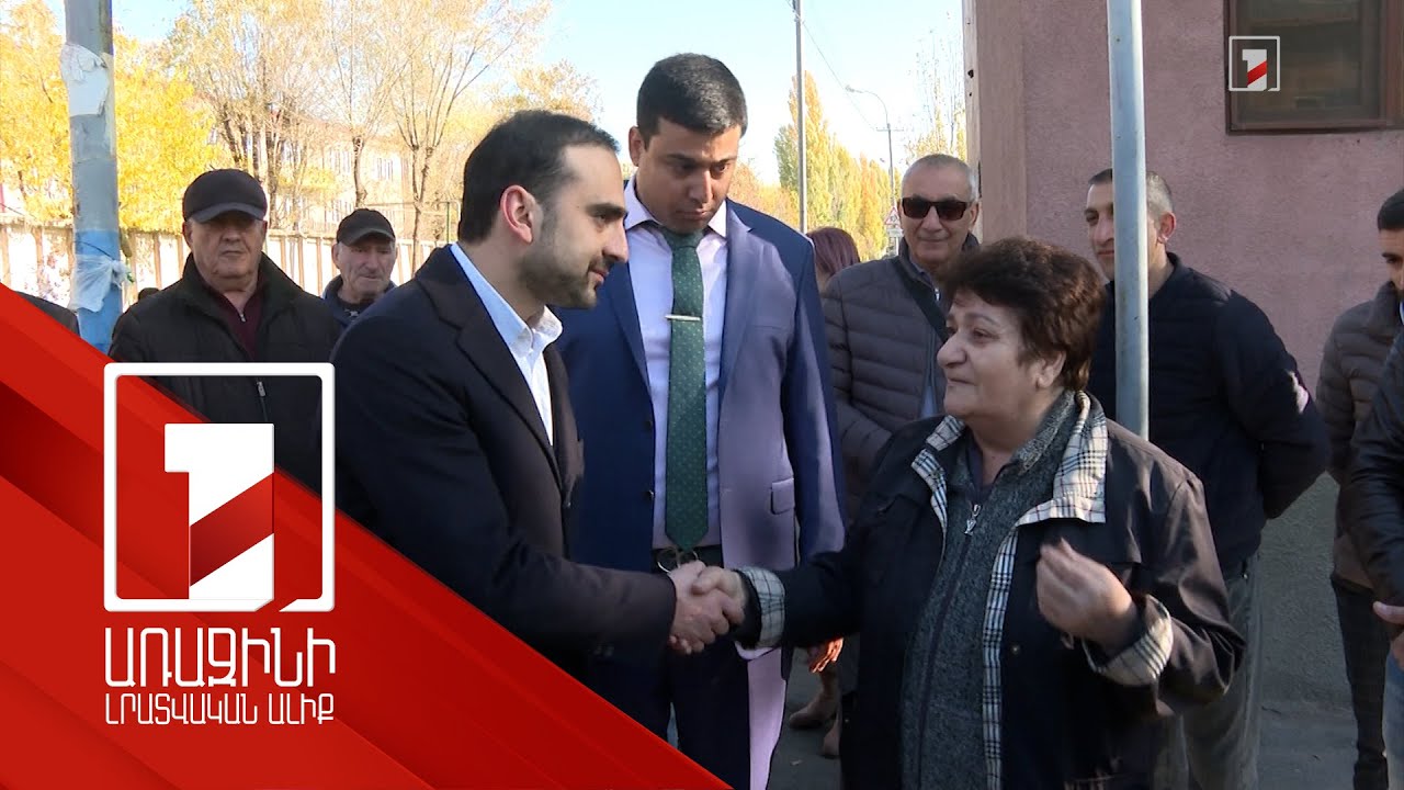 Երևանի քաղաքապետի տեղակալ Տիգրան Ավինյանը Ավանում ծանոթացել է վարչական շրջանի խնդիրներին