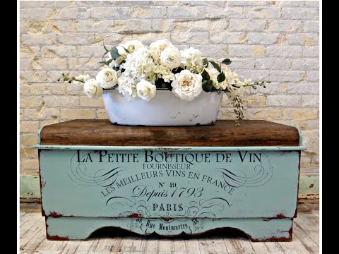 Obtenha a aparência antiga sem comprar nas vendas de antiguidades