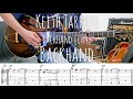 Keith Jarrett "Backhand" TAB譜 | Jazz Guitar
