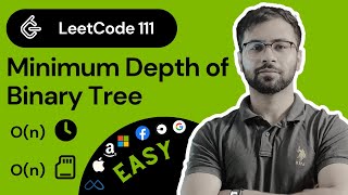 YouTube video 'LeetCode 111: Minimum Depth of Binary Tree'