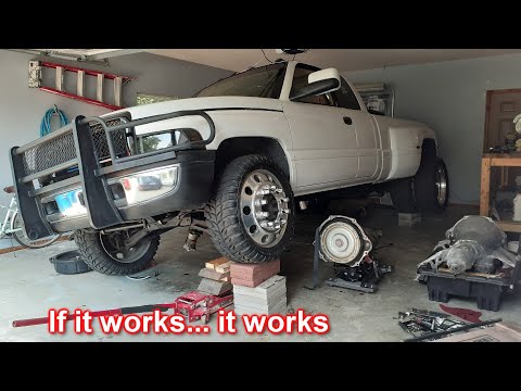 47RE Transmission Removal Guide | 2wd Dodge 3500 Dually | Transmission Swap Part 1