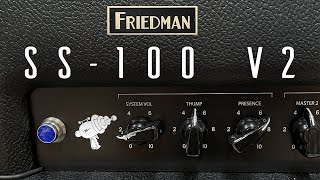 Video thumbnail for Friedman Steve Stevens SS-100 v2 Head by Michael Nielsen - Big Hairy Guitars