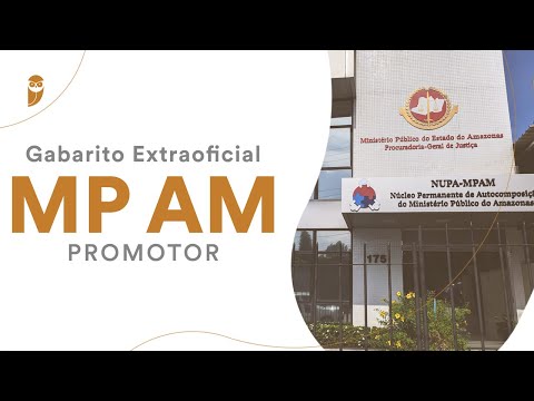 Gabarito Extraoficial - MP AM Promotor