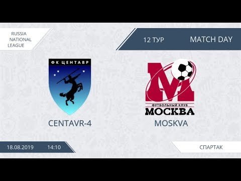 AFL19. Russia. National League. Day 12. Centavr-4 - Moskva
