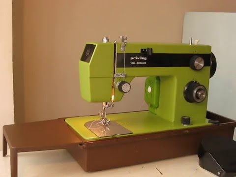 Privileg Voll-Zickzack 202a Nähmaschine Sewing machine Швейная машина