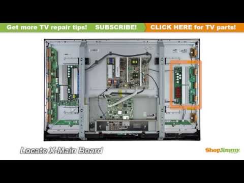 Pioneer Plasma TV Repair Part Number Identification Pioneer Plasma Parts How to Fix Plasma TVs