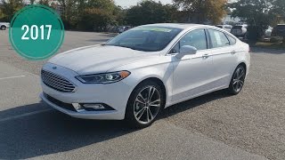 2017 Ford Fusion Titanium - Sport - SE - Review - Interior & Exterior - Remote Start