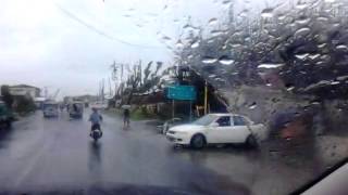 preview picture of video 'From Tacloban to Palo, Leyte Poblacion via National Highway, Bernard Reed Bridge'