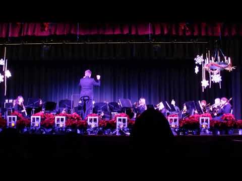 Piqua PJHS 8th Grade band Haunted Sleigh Ride Christmas Concert 2021