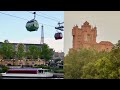 Evening Walk From EPCOT To Disney S Hollywood Studios W Rain In 4K Walt Disney World Florida 2025