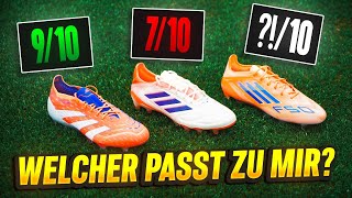 Welcher Adidas Fußballschuh passt am besten zu mir?!