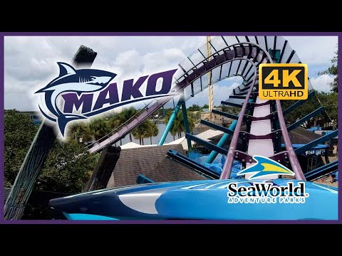Mako SeaWorld Orlando FL | Front Row 4K POV