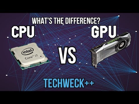 CPU vs GPU - What's the difference?