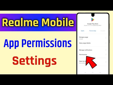 App Permission Settings Realme | Realme Mobile App Permissions Settings