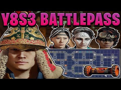 *FIRST LOOK* Y8S3 Heavy Mettle Battle Pass - Rainbow Six Siege