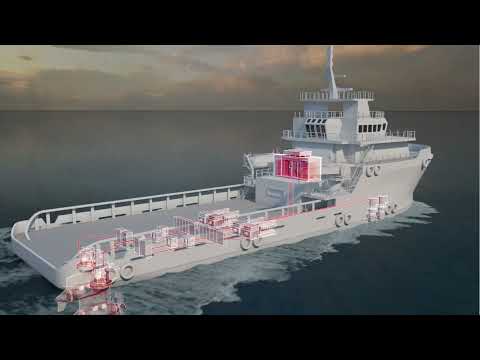 ABB’s containerized energy storage system for ships