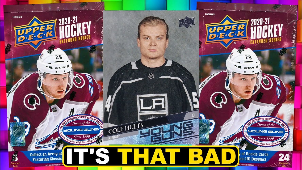 OPENING THE WORST HOCKEY CARD PRODUCT OF ALL-TIME! - 2020-21 Upper Deck Extended Series Hobby Box x2