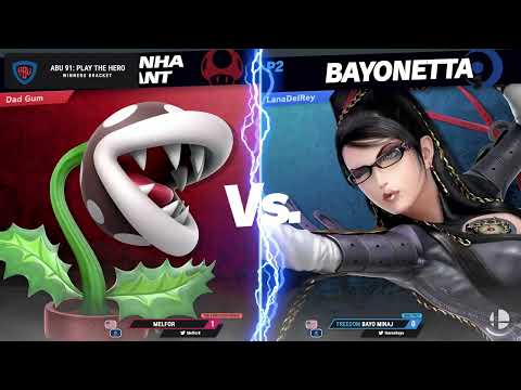 ABU 91: Play the Hero - MELFOR vs Bayo Minaj - SSBU Singles