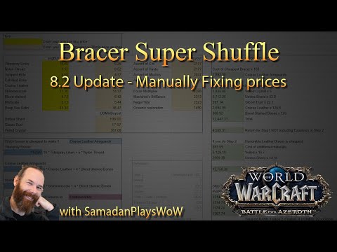 Bracer Super Shuffle - 8.2 Manual Fix | Making Gold from Enchanting
