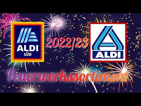 ALDI Feuerwerkssortiment 2022/23  Alles Teuer? (Altes Prospekt Fotage)