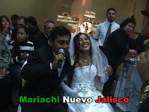 LA ENAMORADA QUE SOÑE - EL CHARRITO DE ORO - MARIACHI NUEVO JALISCO - TELFS. 5681512 - 989993475