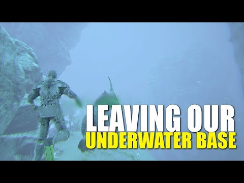 LEAVING OUR UNDERWATER BASE - Official 6 man Small Tribe Servers - Ark: Survival Evolved - Ep.14