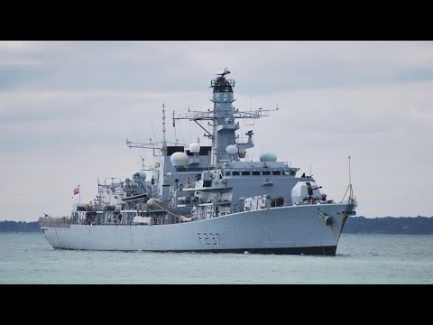 HMS Westminster scrambled to intercept Russian navy ships in Channel