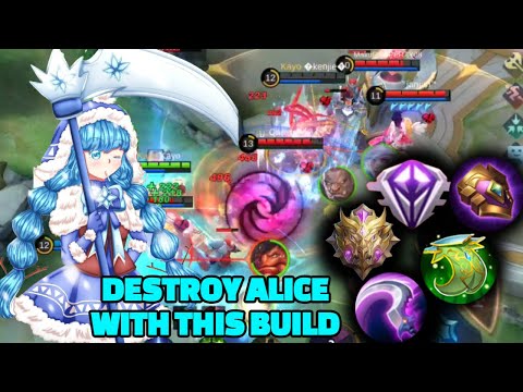 Destroy Alice with this Build | Top Global Ruby Best Build & Best Gameplay | Mobile Legends