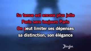 Karaoké Paris sera toujours Paris - Zaz *