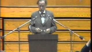 Marshall McLuhan 1974 - Full lecture Living in an Acoustic World | University of South Florida