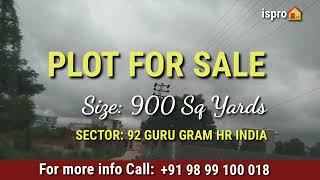  Residential Plot for Sale in Sector 92 Gurgaon