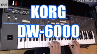 Video thumbnail for KORG DW-6000 Demo & Review by musictrackjp