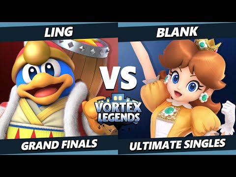Vortex Legends 33 GRAND FINALS - Ling (Peach, King Dedede) Vs. Blank (Daisy) SSBU Ultimate