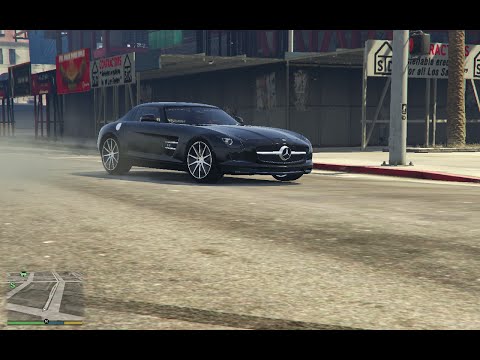 GTA 5 Mercedes SLS AMG mod